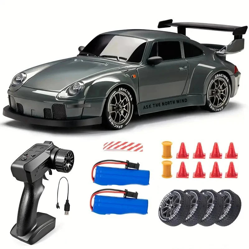 1:24 Scale 4WD RC Drift Car – High Speed Electric Racing Car for Kids & Adults