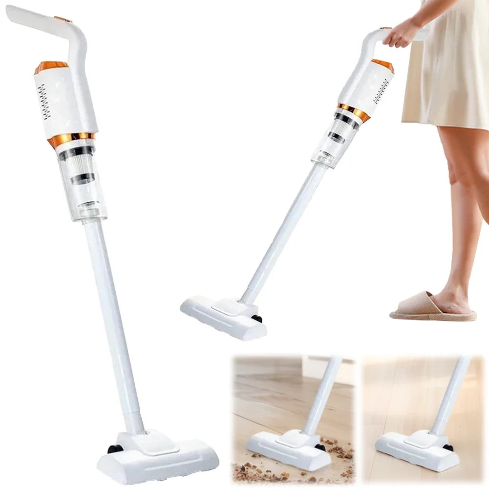 2-in-1 Cordless Handheld Vacuum & Floor Sweeper – 8500Pa, 120W, USB Rechargeable