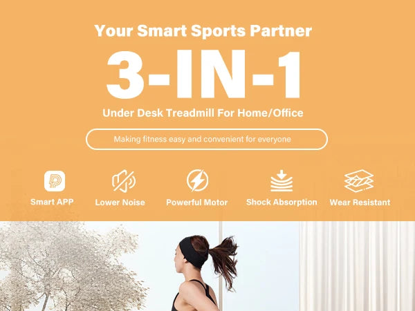 2-in-1 Folding Treadmill & Walking Pad – 300LBS, 2.5HP Motor, LCD Display, Home Walking & Running Machine