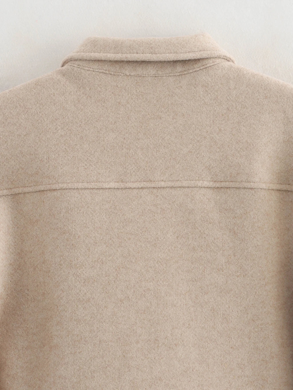 Women's Short Zip-Up Jacket Coat – Elegant Street Outerwear with Pockets