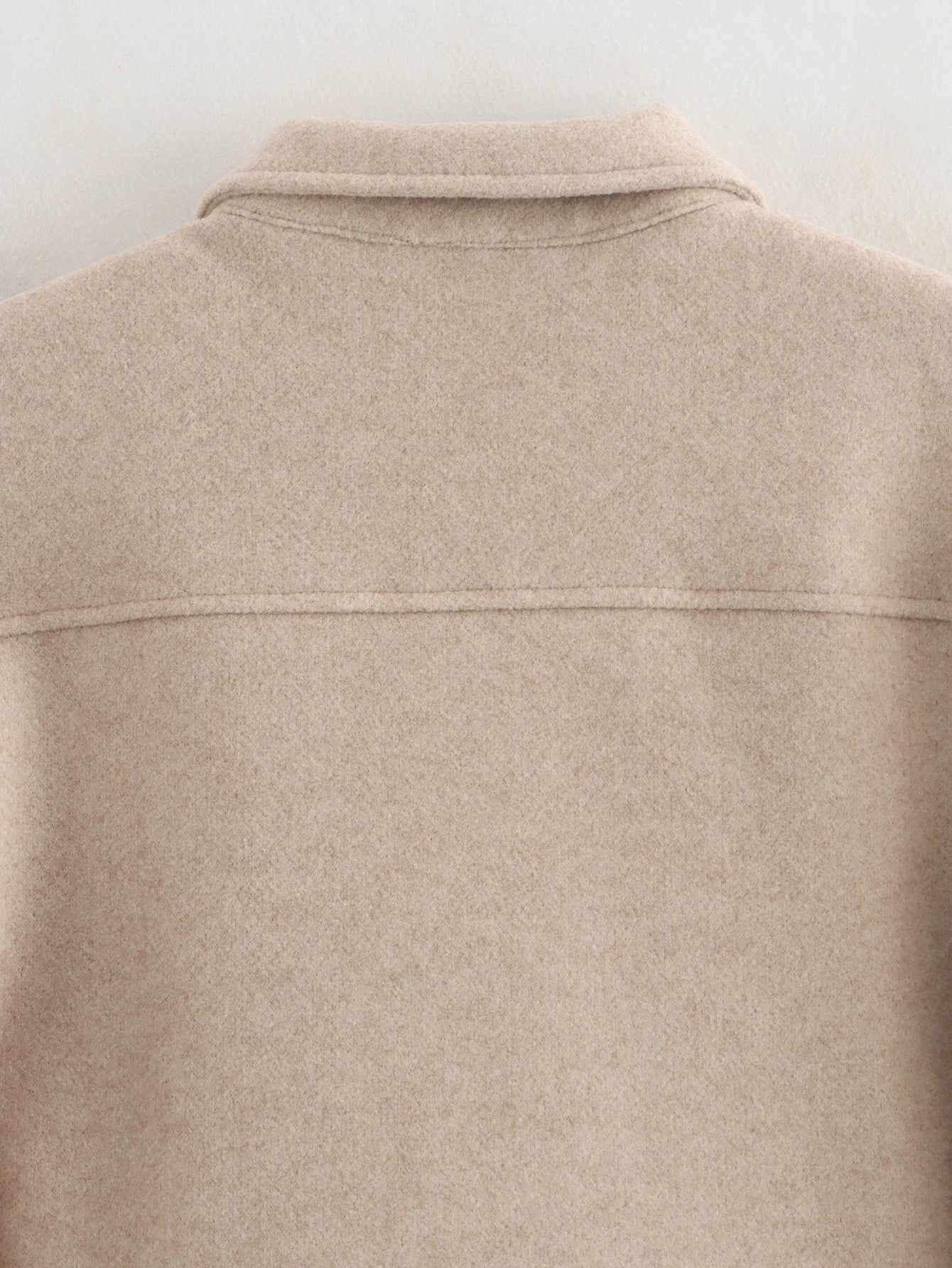 Women's Short Zip-Up Jacket Coat – Elegant Street Outerwear with Pockets