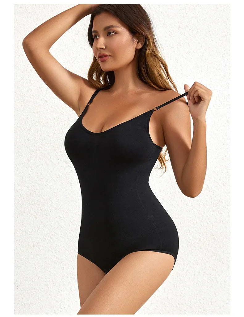 Seamless Tummy Control Butt-Lifting Bodysuit Shaper — Everyday Shapewear for Women