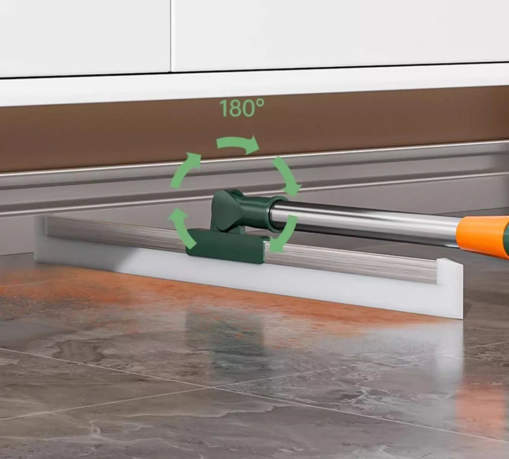 Silicone Broom Wiper Squeegee – Multifunctional Floor, Glass & Mirror Cleaning Scraper