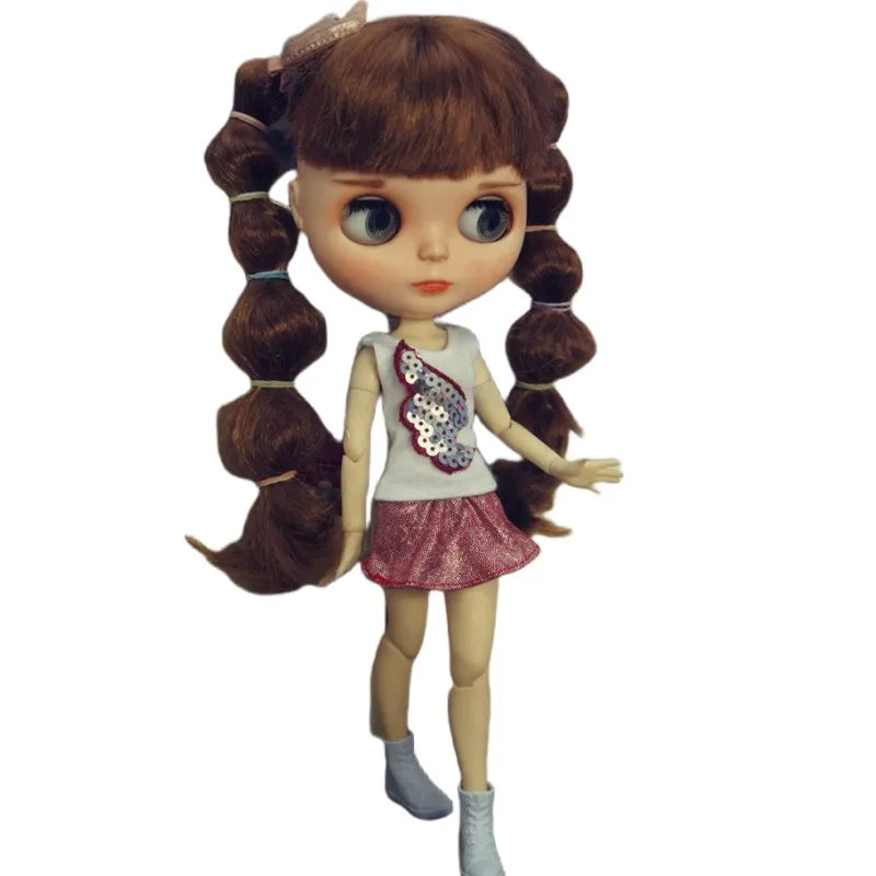 1/6 Scale Luxury Doll Dress — Fashion Clothes for Blythe, Jenny & Licca Dolls