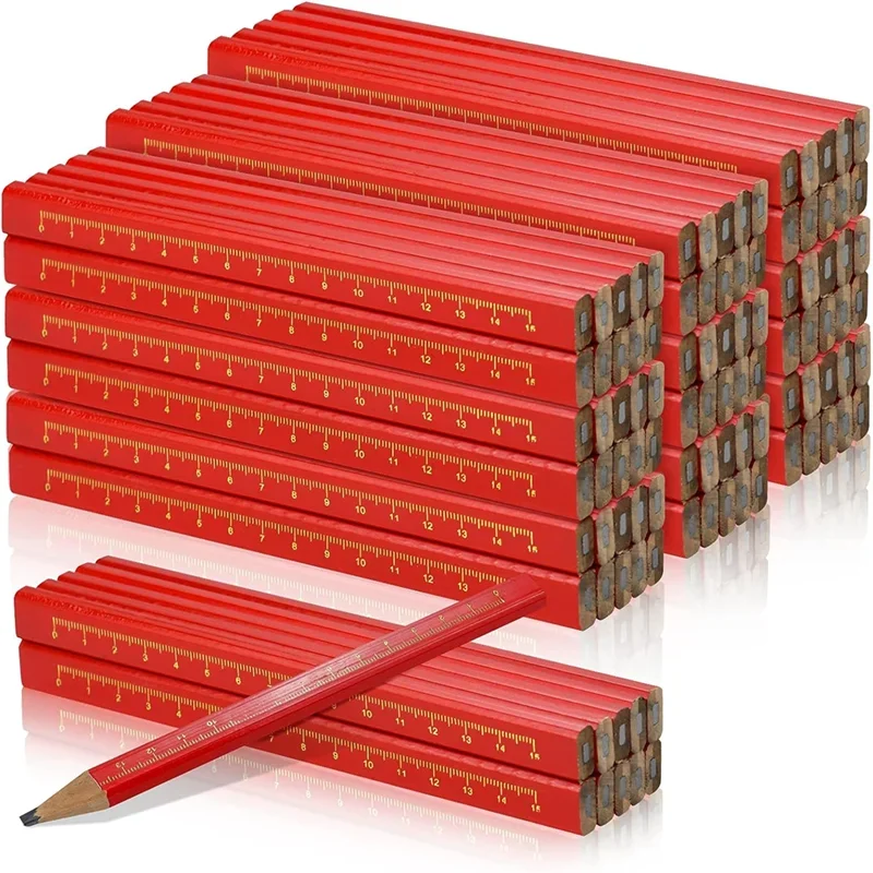 Woodworking Marking Pencils, 10 to 100-Pack