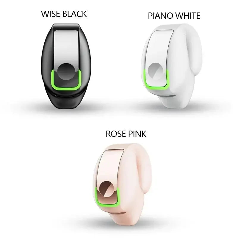 MECOTTZ Bluetooth 5.3 Ear Hook Earphone – Hybrid Driver, ANC, IPX5, 688Hr Standby, CE/RoHS, Single & 3-Pack