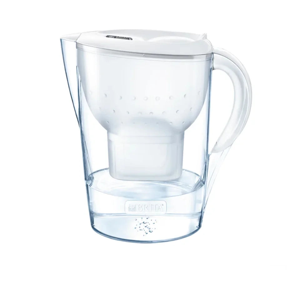 BRITA Marella 3.5L Water Filter Kettle — Alkaline Activated Carbon Purifier with 3 Filters