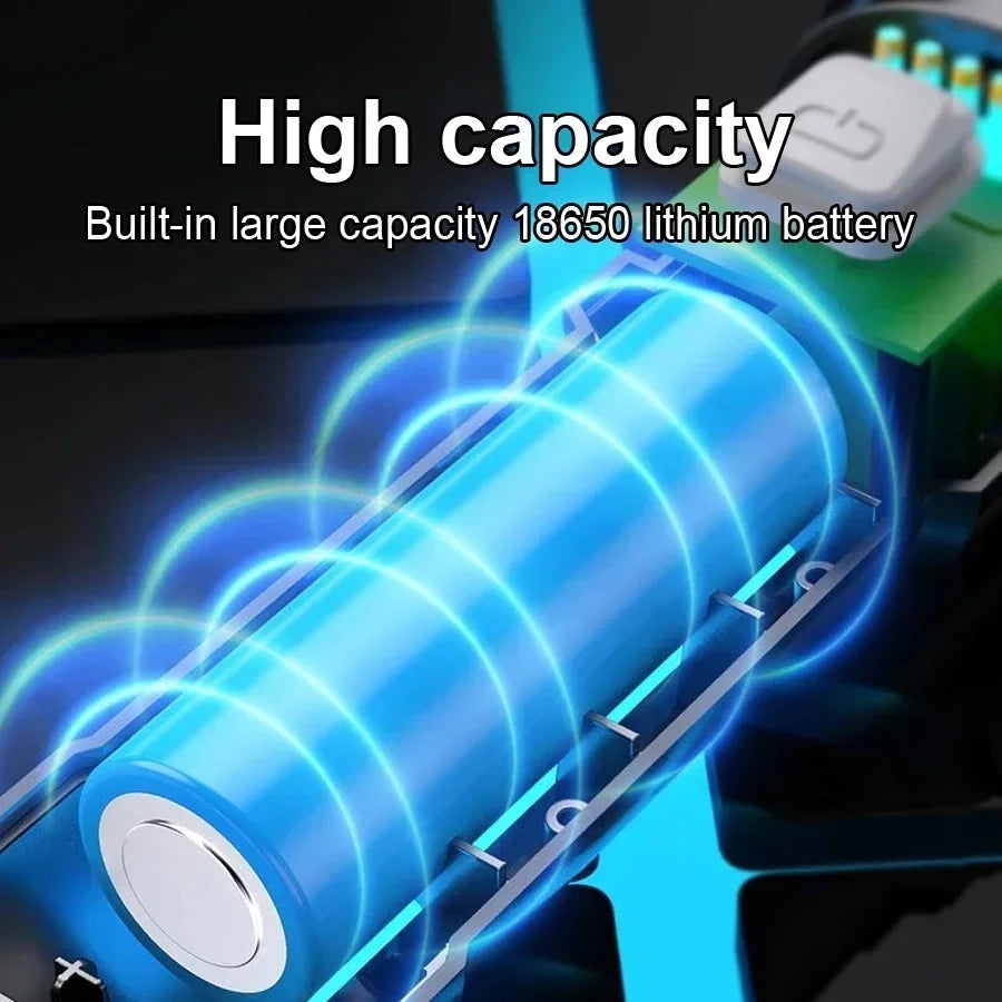 100000LM Super Bright Rechargeable LED Flashlight – Long Range Waterproof Camping Torch