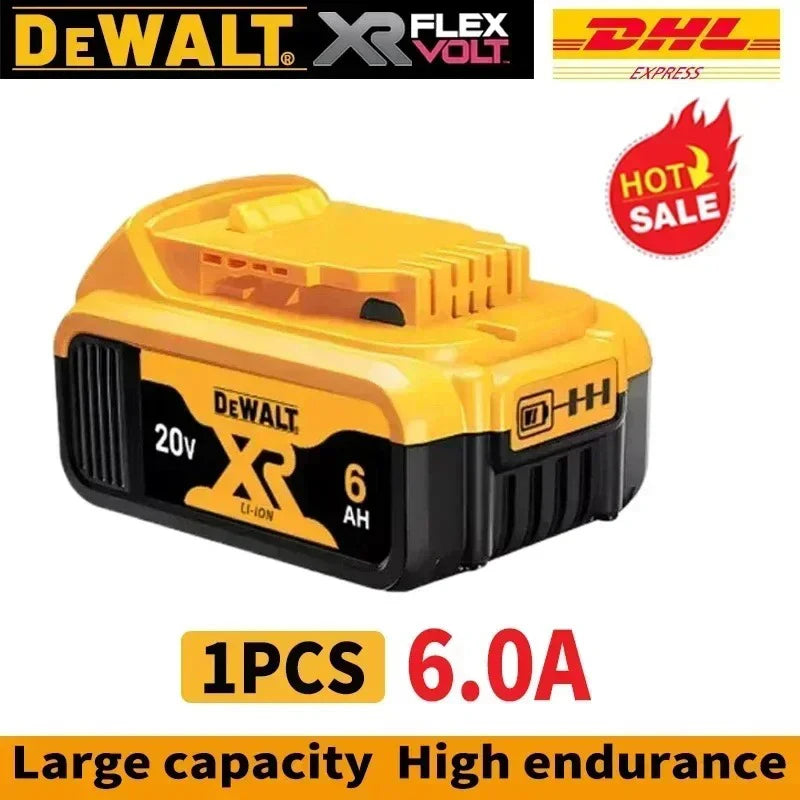 DeWALT 20V/60V MAX FlexVolt Battery – 6Ah & 9Ah Replacement for DCB606 DCB205 DCB206 Power Tools