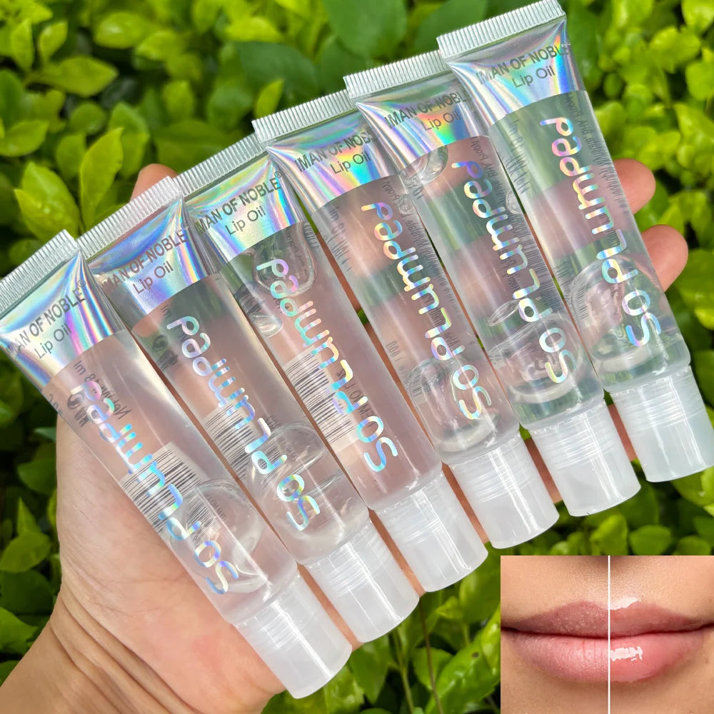 6-Piece Fruity Lip Gloss Set — Hydrating Glossy Clear Lip Gel
