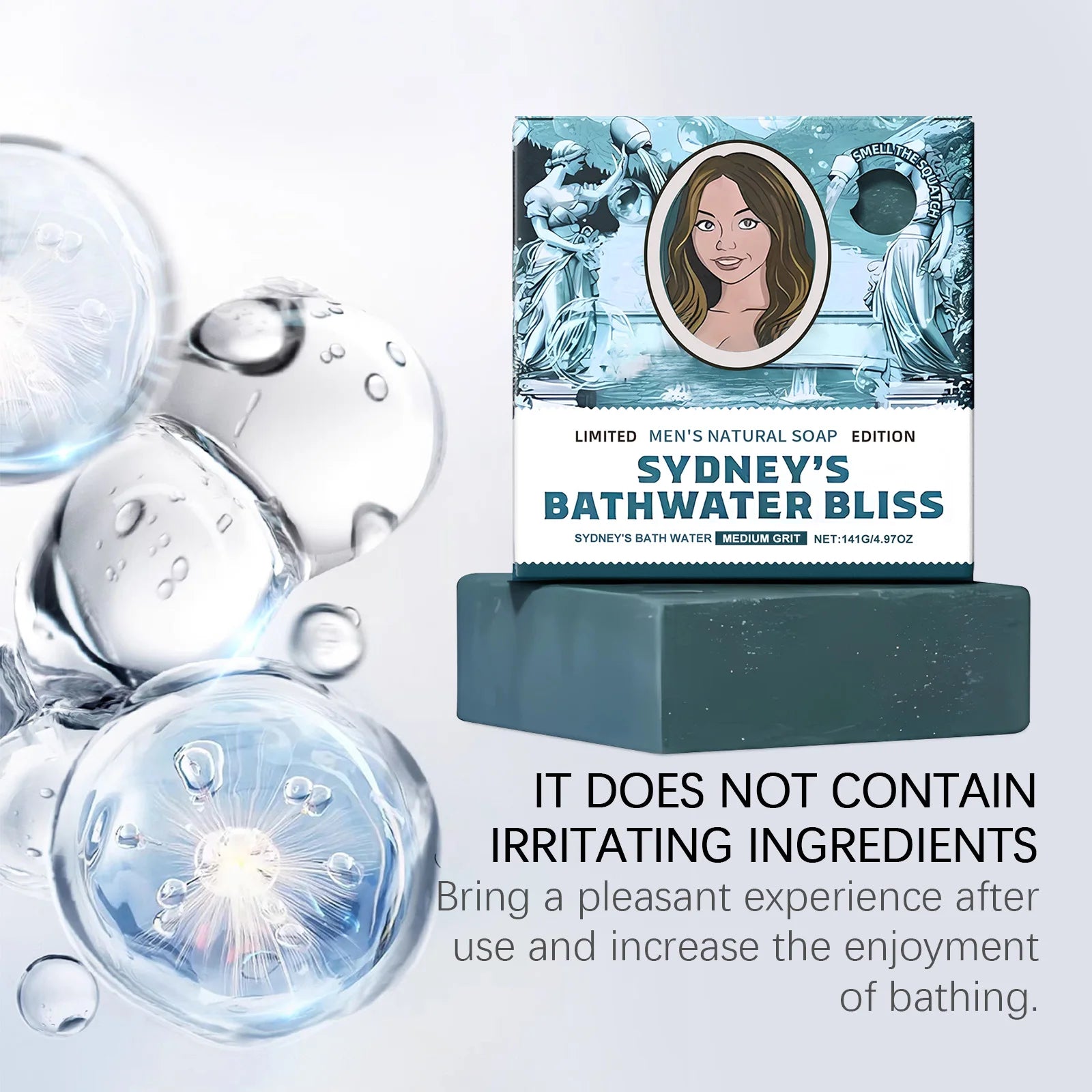 Natural Nourishing Bath Soap Bar – Deep Clean, Oil Control & Moisturizing for All Skin Types