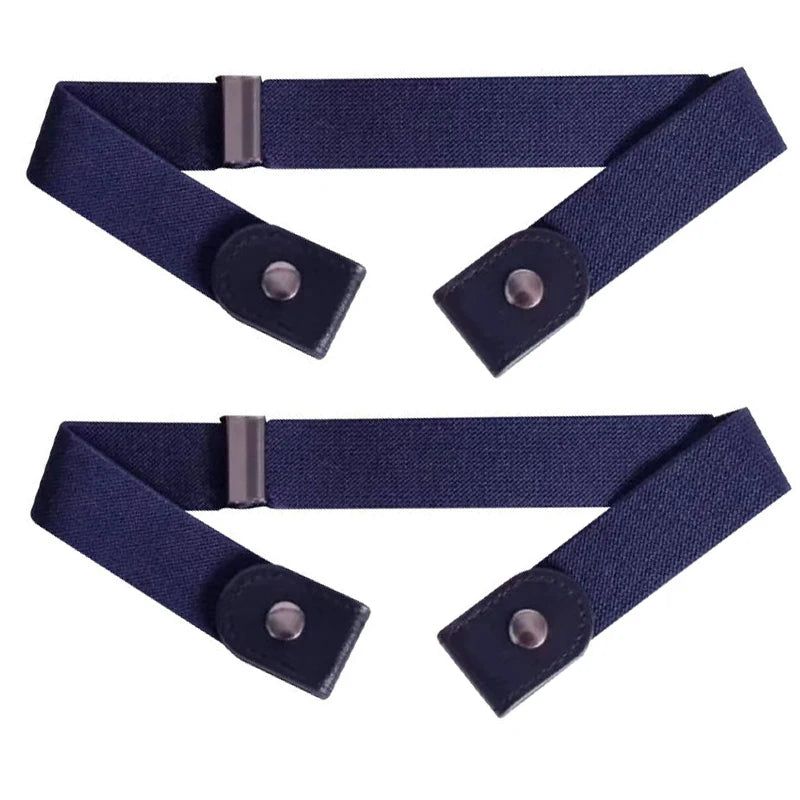 No-Buckle Elastic Invisible Belt for Men & Women