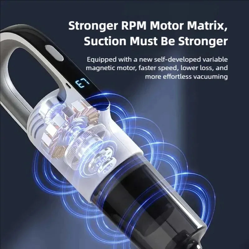 Cordless Vacuum Cleaner – 19000Pa Suction, Detachable Water Tank, 3 Modes for Floor, Carpet & Hardwood