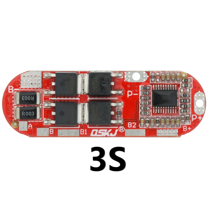 BMS Lithium Battery Protection Circuit Board – 1S–5S 18650 LiPo Li-ion PCB Module for 10A–25A Applications