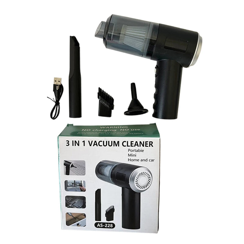 Mini Handheld Car Vacuum Cleaner – Compact Car & Home