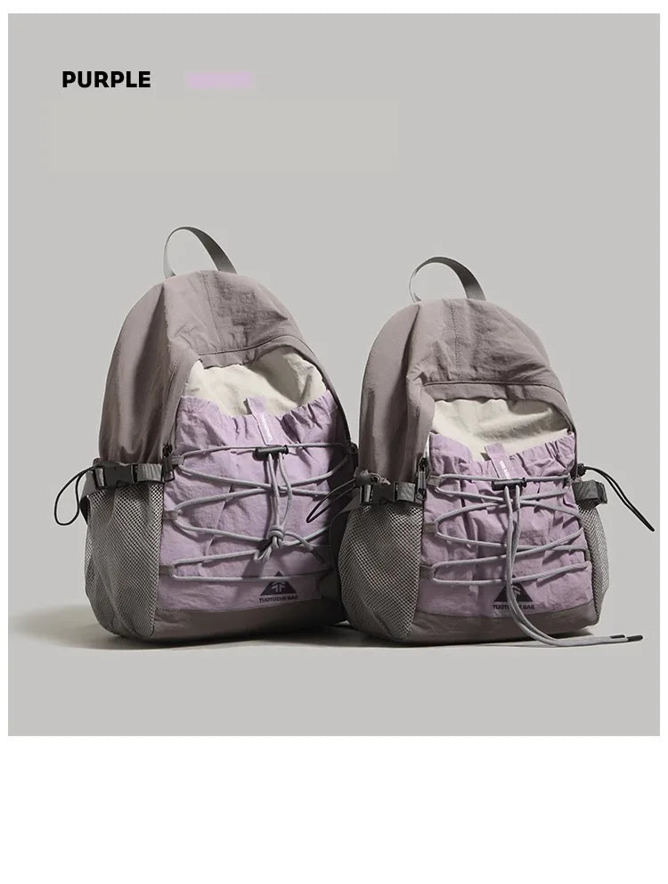 Women's Nylon Outdoor Backpack – Lightweight Hiking & Travel Bag