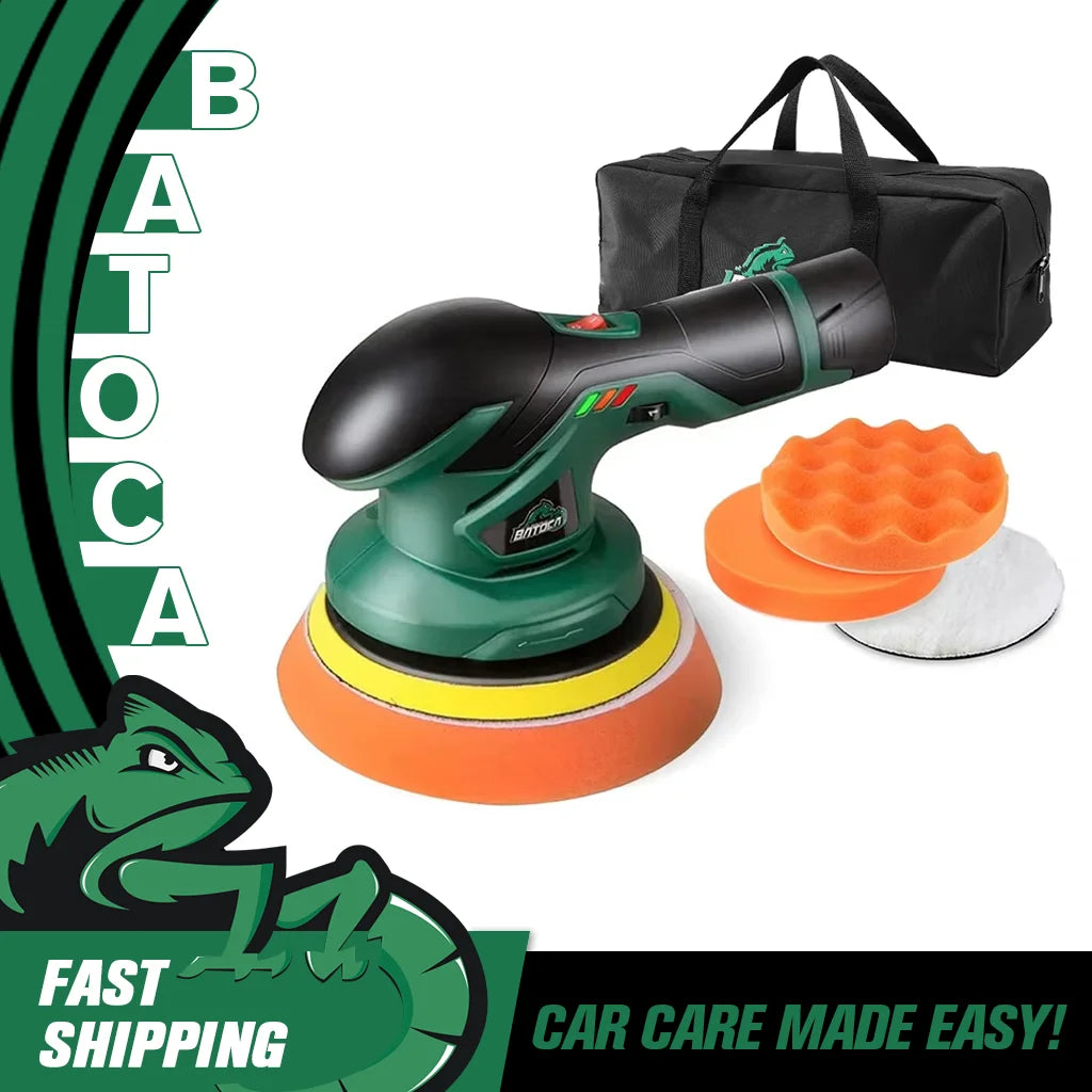 BATOCA Cordless 6-Inch Dual-Action Car Polisher