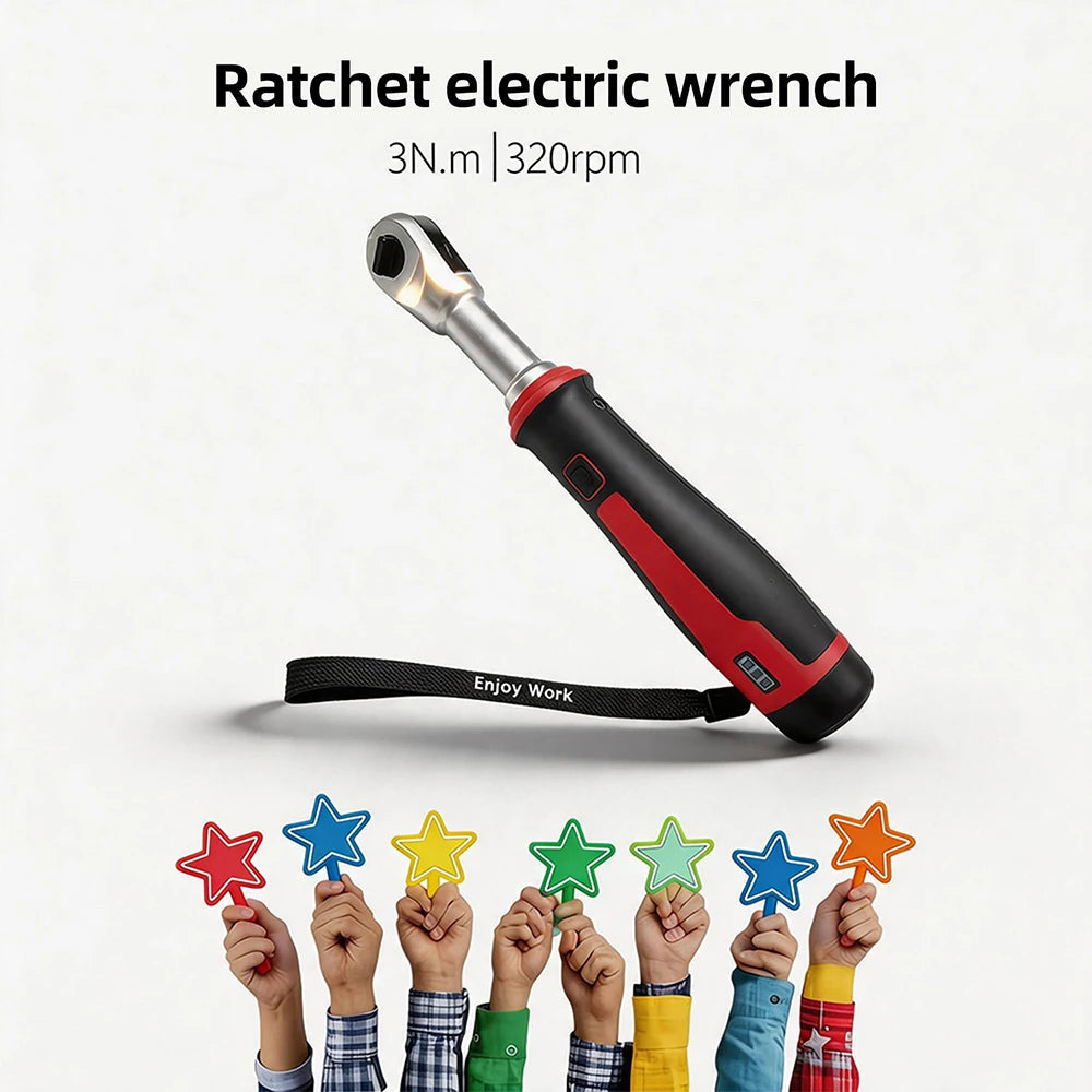 3.6V Rechargeable Electric Ratchet Wrench