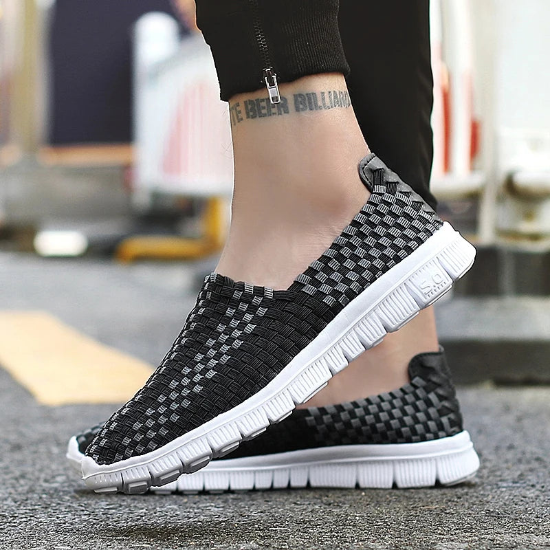Unisex Handwoven Breathable Loafer Flats