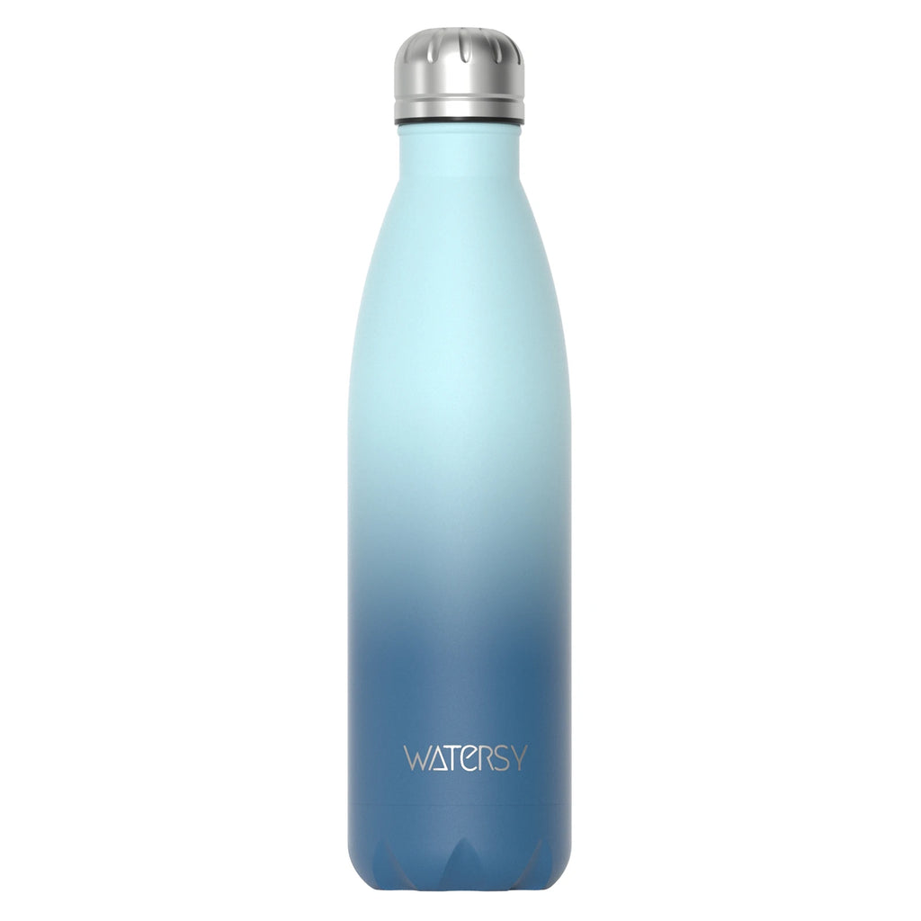 WATERSY 500ml Insulated Vacuum Flask – 304 Stainless Steel Double-Wall Thermal Water Bottle, 12–24hr, 18 Colors