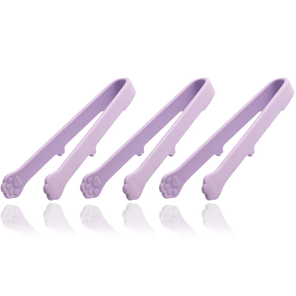 Silicone Serving Tongs – Three-Piece Set