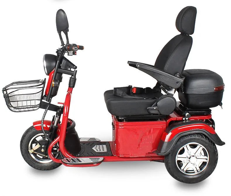 4-Wheel Mobility Scooter – 600W Motor, 40–50 km Range