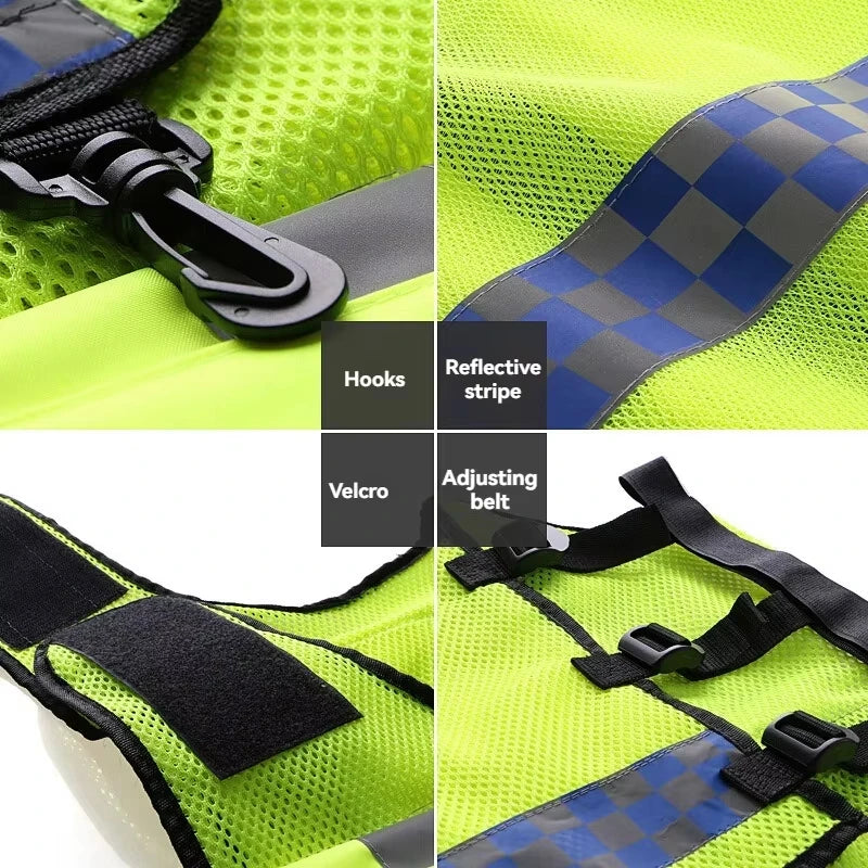Breathable Mesh Work Vest – Adjustable Utility Vest for Men