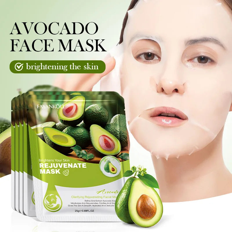 Fruit Facial Sheet Masks — Moisturizing 10 Pack