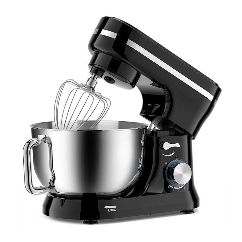 1000W Stand Mixer & Food Processor – 8+P Speed Electric Blender, Egg Whisk, Desktop Kitchen Mixer with Bowl