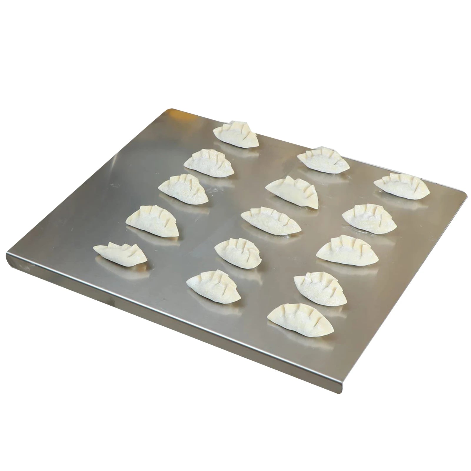 Non-Slip Stainless Steel Cutting Board — Eco-Friendly Kitchen Chopping Board for Vegetables, Meat & Dough (S & L)