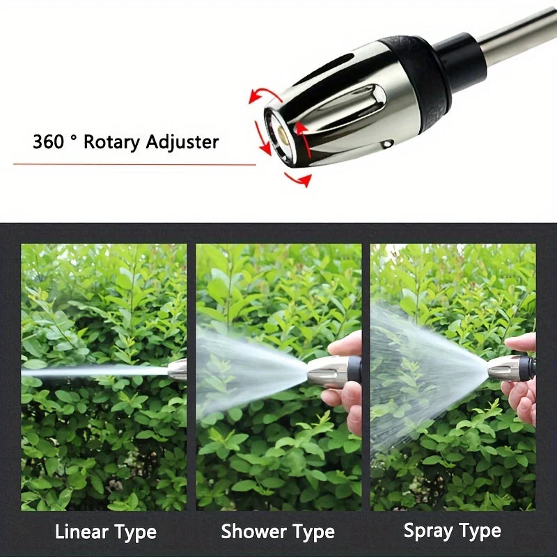 High-Pressure Car Wash Water Gun – RV & Garden Cleaning, Shower Nozzle, Standard or Foam Option
