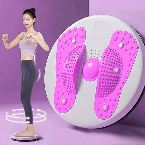 Abdominal Waist Twisting Rotary Fitness Disc — Weight Loss Twist Board Exercise Equipment - Authority Asset Brand
