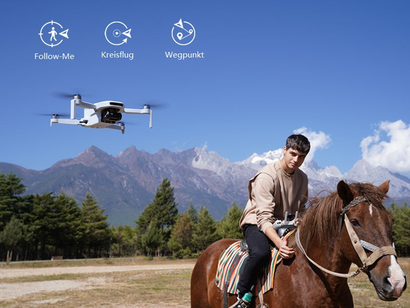 Potensic Atom SE 4K GPS Drone — Under 249g, Single Axis Gimbal, 4km Range, 29-Min Flight Time