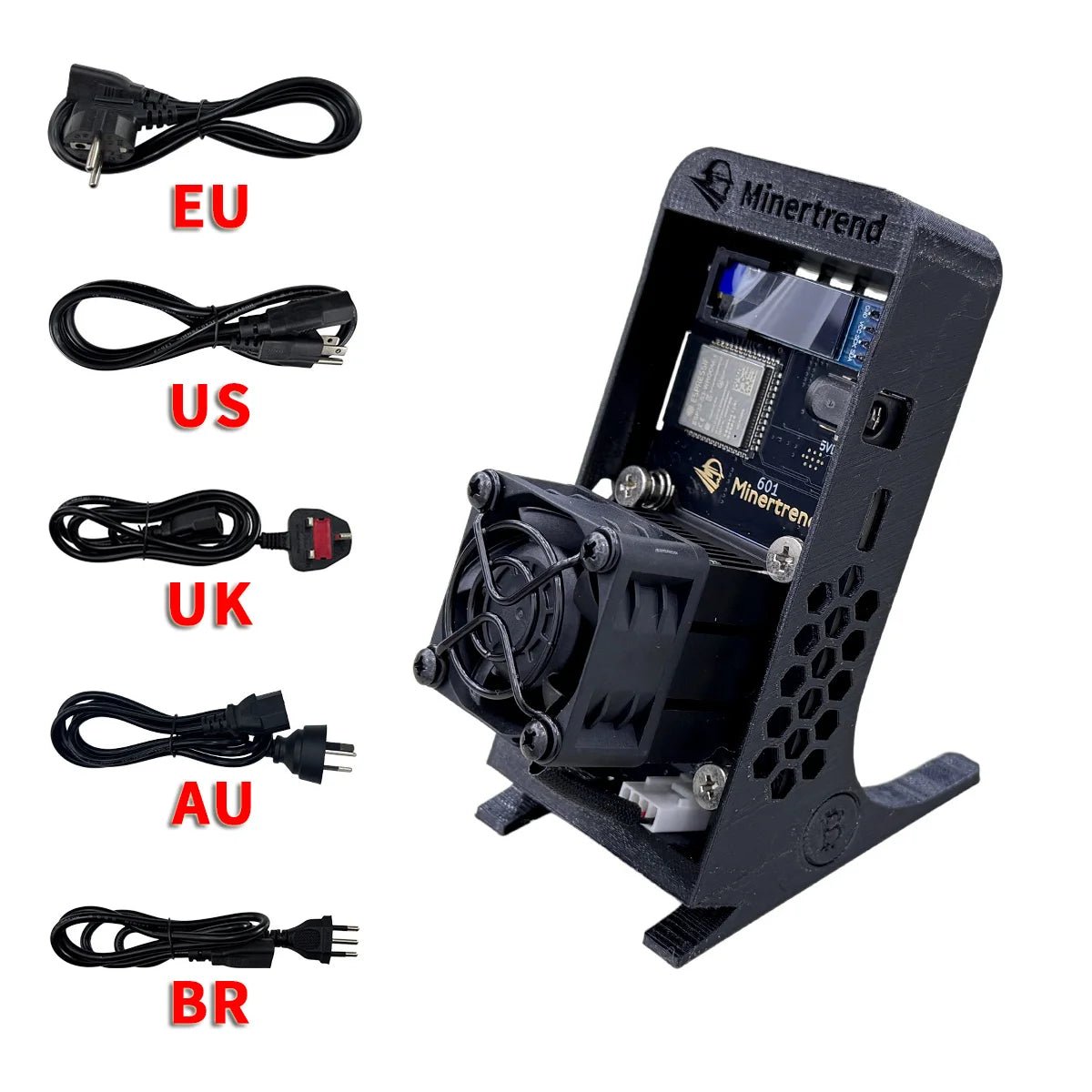 Bitaxe Gamma 601 2026 Upgraded Bitcoin Solo Miner — 1.2–1.5TH/s 18–25W BM1370 Crypto Lottery Miner - Authority Asset Brand