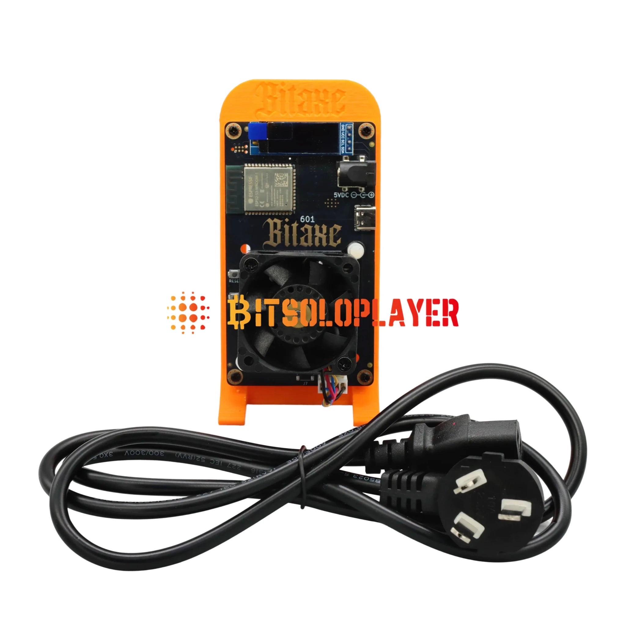 Bitaxe Gamma 601 Bitcoin Solo Miner — 1.5TH/s 25W Open Source with Power Supply - Authority Asset Brand