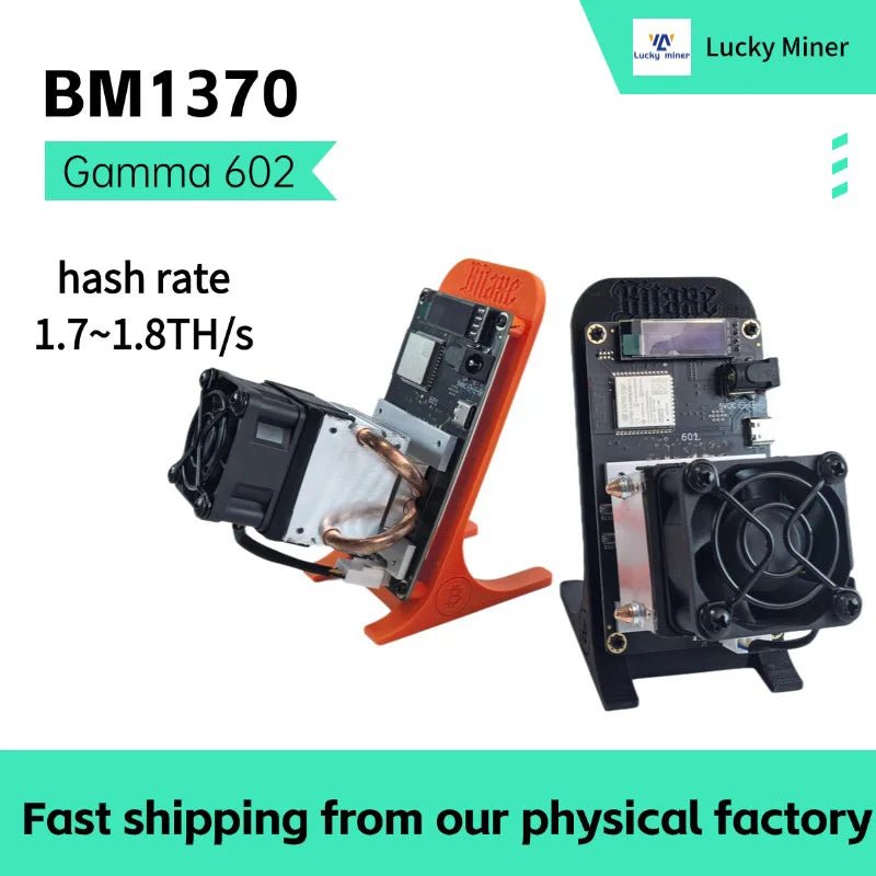 Bitaxe Gamma 601/602 Bitcoin Solo Mining Machine — 1.7–1.8TH/s Overclockable Open Source ASIC - Authority Asset Brand