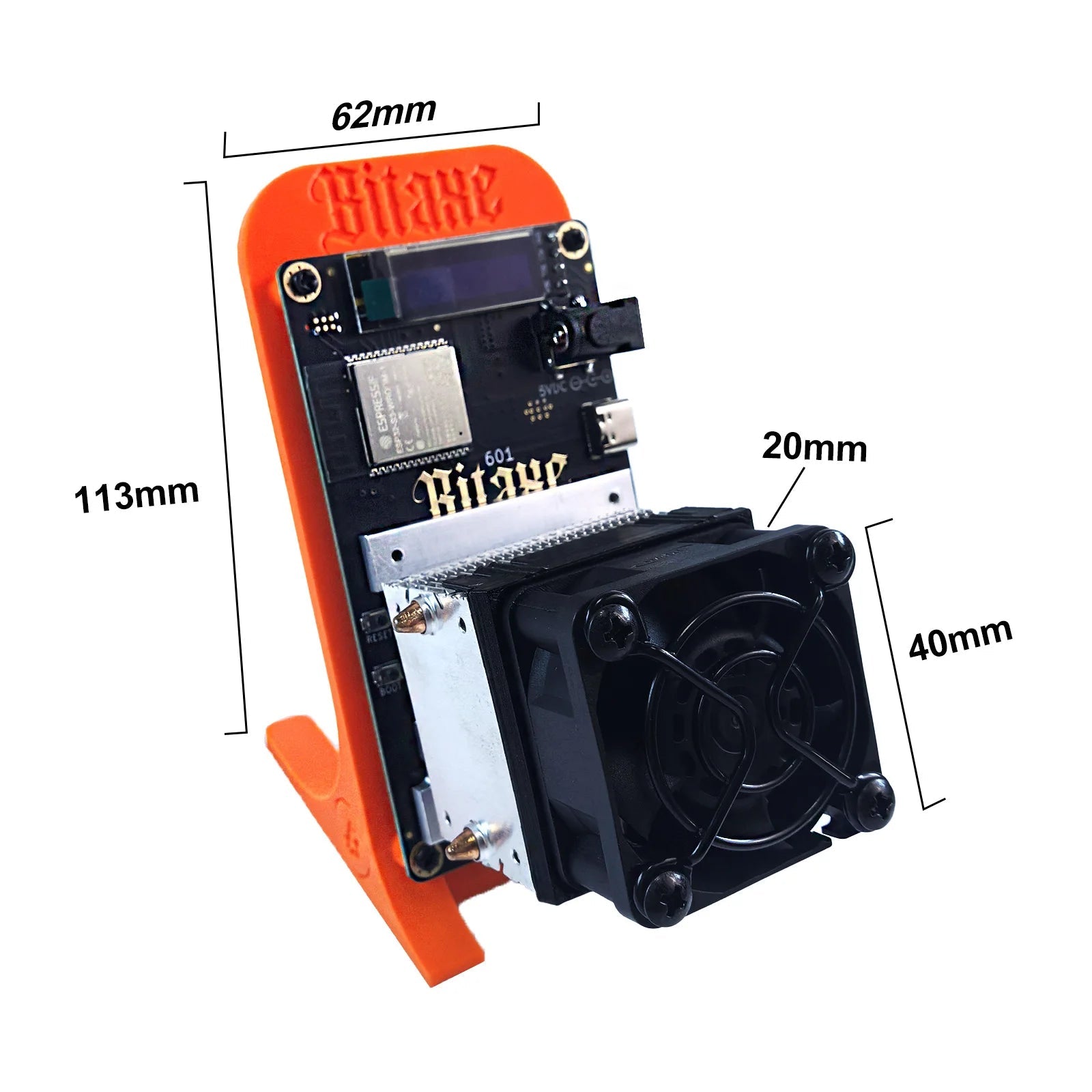 Bitaxe Gamma 602 Bitcoin Solo Miner — 1.5–1.7TH/s BM1370 Open Source with Power Supply - Authority Asset Brand