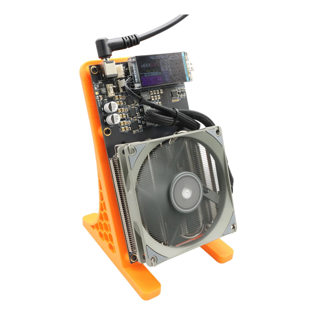 Bitaxe NerdQaxe++ Bitcoin Miner — 4.8TH/s 75W 2.4GHz WiFi Open-Source Solo Mining Machine - Authority Asset Brand