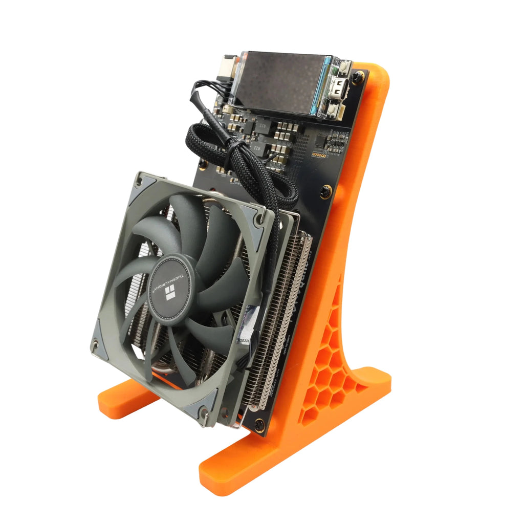 Bitaxe NerdQaxe++ Bitcoin Miner — 4.8TH/s 75W 2.4GHz WiFi Open-Source Solo Mining Machine - Authority Asset Brand