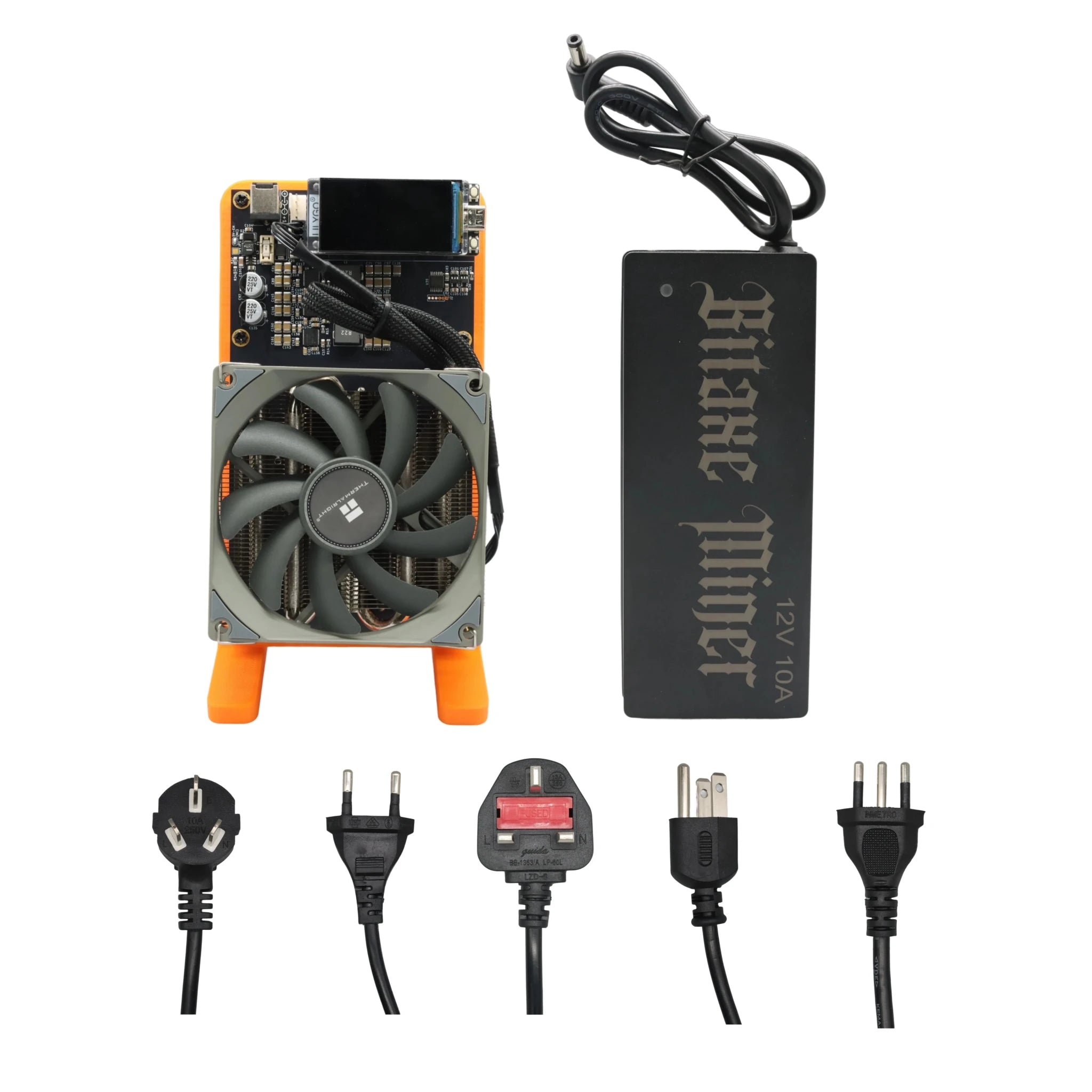 Bitaxe NerdQaxe++ Bitcoin Miner — 4.8TH/s 75W 2.4GHz WiFi Open-Source Solo Mining Machine - Authority Asset Brand