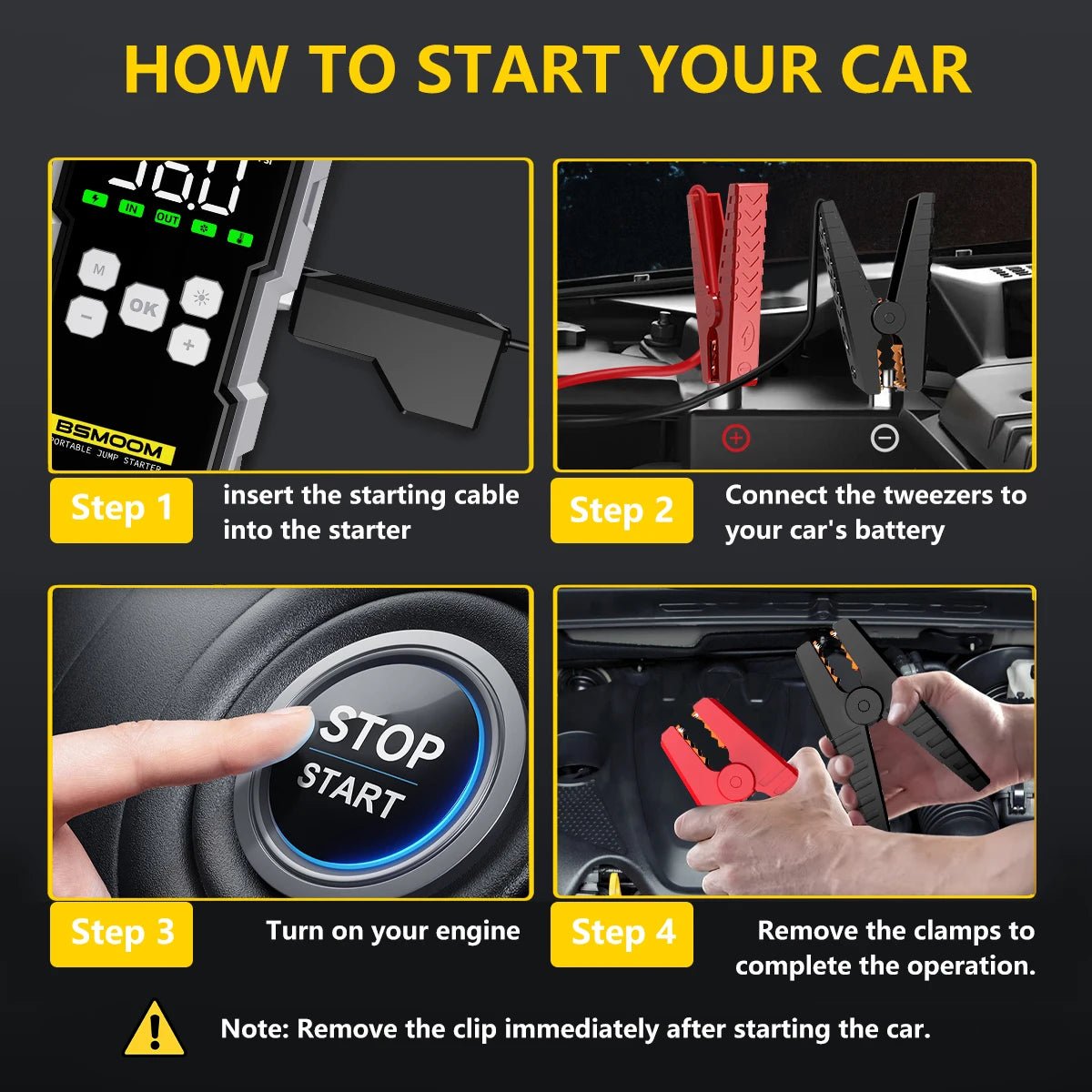 BIUBL 7000A Car Jump Starter with Air Compressor — 30000mAh Power Bank, 12V, Multi-Function - Authority Asset Brand