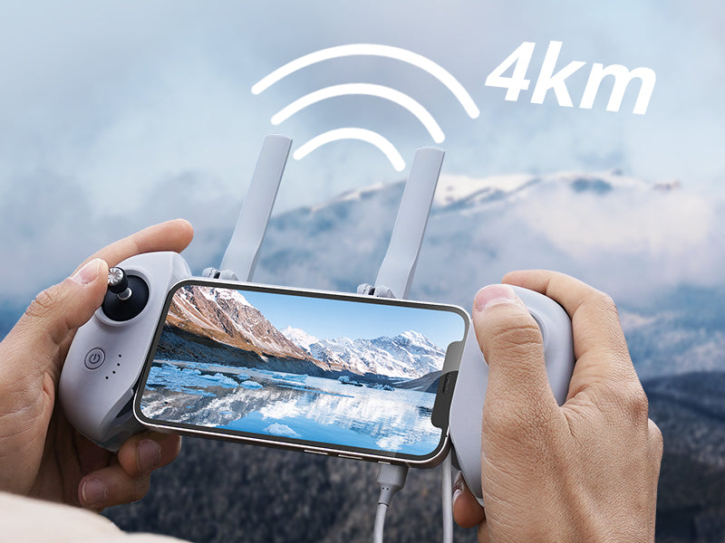 Potensic Atom SE 4K GPS Drone — Under 249g, Single Axis Gimbal, 4km Range, 29-Min Flight Time