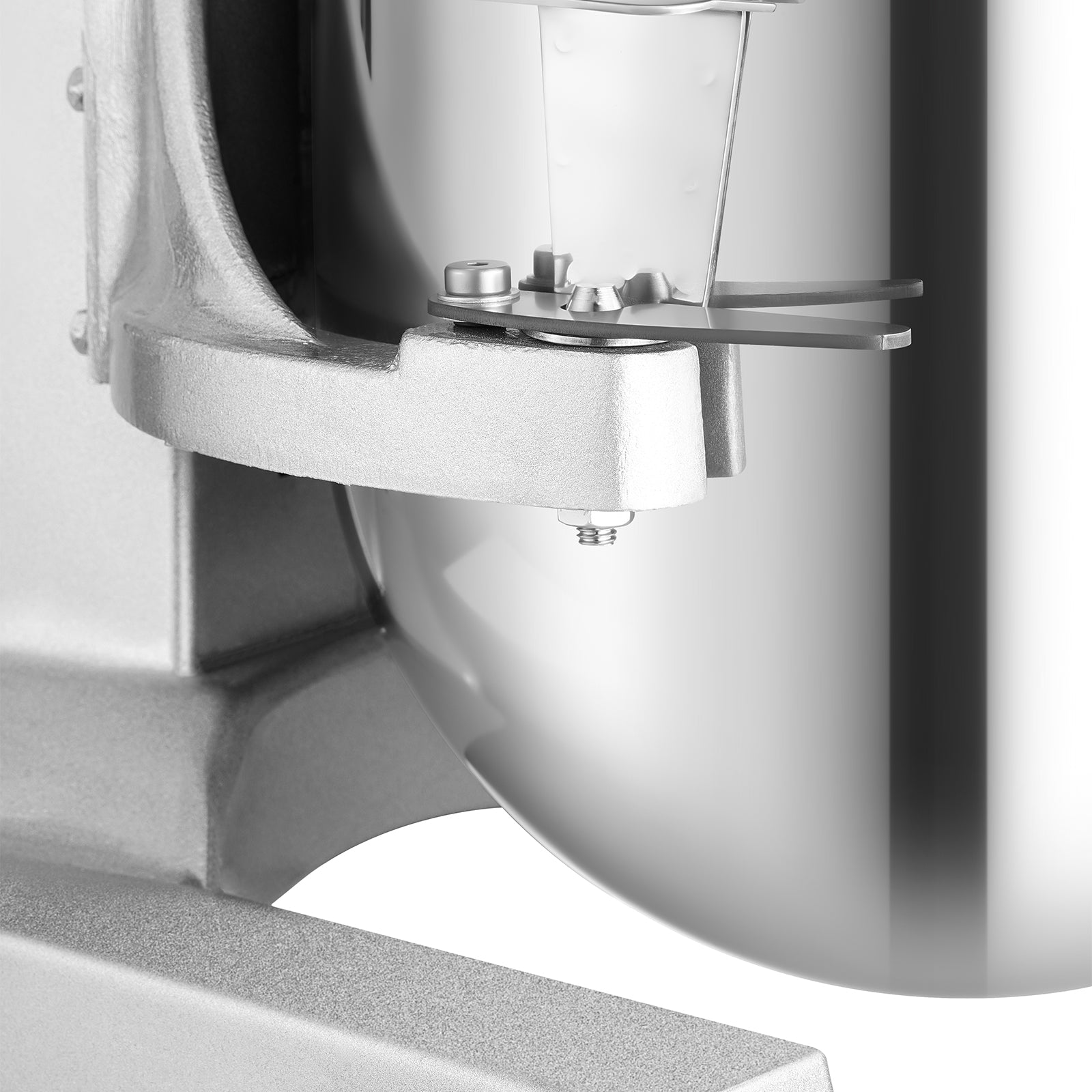 SucceBuy 10Qt 450W Commercial Food Mixer – 3-Speed, Heavy Duty Stainless Steel Whisk & Beater