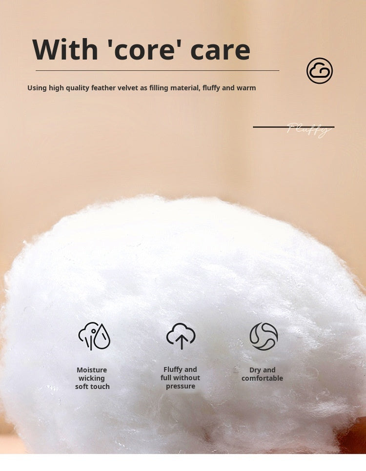 Double-Sided Lamb Fleece Winter Comforter – Thickened Velvet Warm Quilt, 5 Colors & 7 Fill Weights