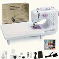 Electric Sewing Machine with Extension Table & 12 Built-In Stitches - Authority Asset Brand