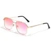 HBK Unisex Retro Double-Bridge Sunglasses | Vintage Reflective Lens UV400 Luxury Metal Frame - Authority Asset Brand