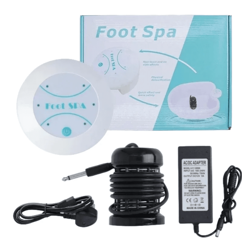 Ionic Foot Spa Bath Detox Machine — Ion Detoxifier Massager for Relaxation & Pedicure - Authority Asset Brand