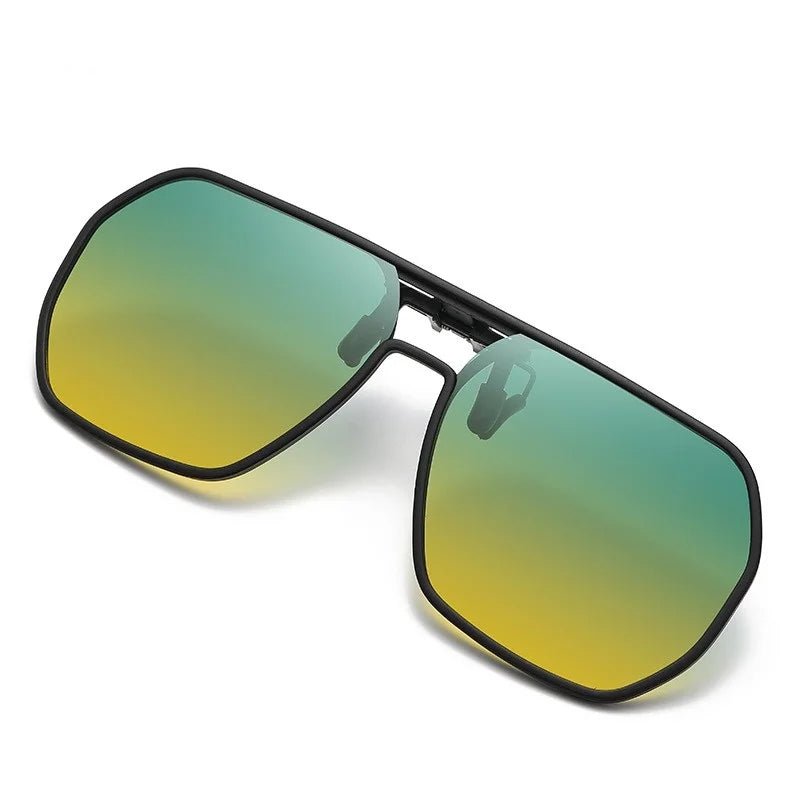 LVCong Luxury Polarized Clip-On Sunglasses | Classic High Quality UV Protection for Men & Women - Authority Asset Brand