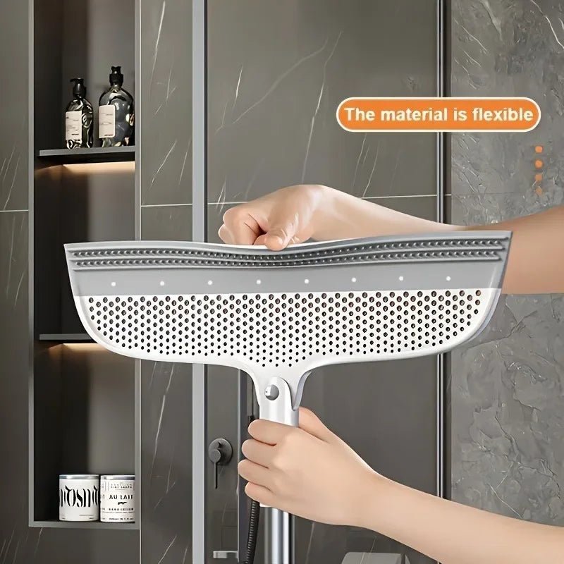 Magic Broom with Detachable Silicone Head — Flexible, Easy-Clean Floor Sweeper - Authority Asset Brand