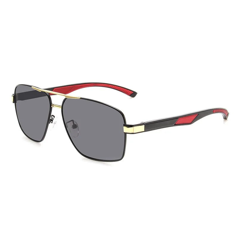 Men's Vintage Metal Polarized Sunglasses | Classic TAC Unisex Driving Fashion Shades - Authority Asset Brand
